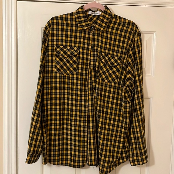 XXL button up flannel by Abollria - Picture 1 of 3